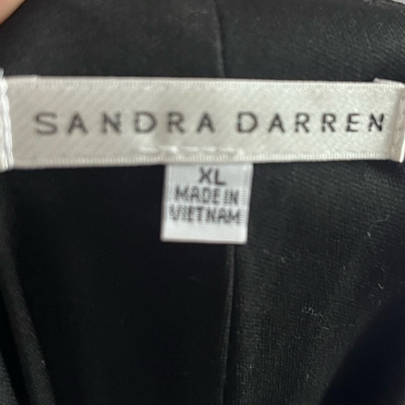 NWOT Sandra Darren Plaid (tan/black)Shift Dress - XL - Picture 6 of 7